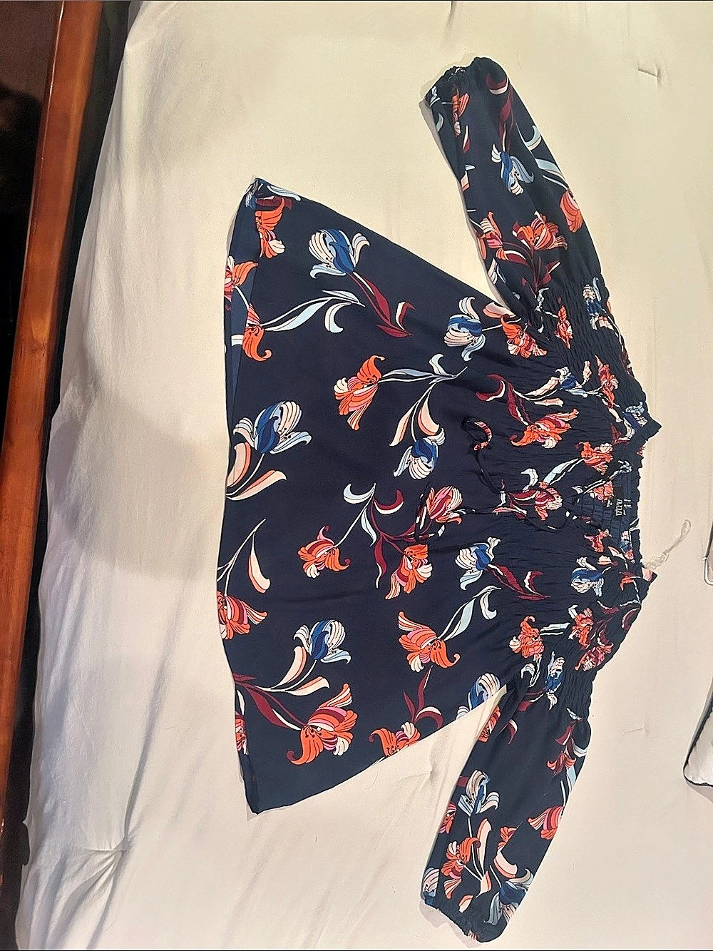 ANA floral boho style blouse